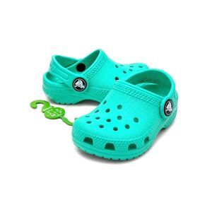 Crocs Kids Classic Clog Lagoon Toddler C6 Slip On Lightweight Water Friendly